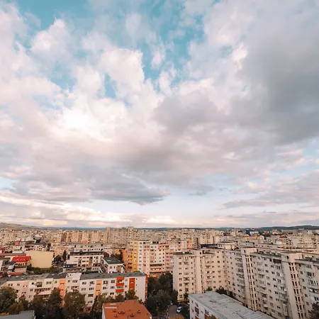 Skyline Penthouse Terasa 22 M Parcare 5 Min Piata Unirii Targul De Craciun