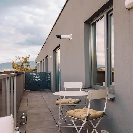 Apartmán Skyline Penthouse Terasa 22 M Parcare 5 Min Piata Unirii Targul De Craciun