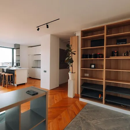 Apartmán Skyline Penthouse Terasa 22 M Parcare 5 Min Piata Unirii Targul De Craciun *