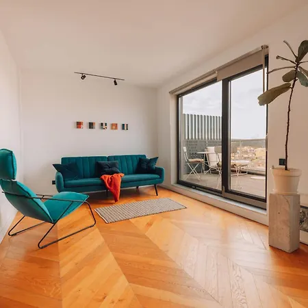 Skyline Penthouse Terasa 22 M Parcare 5 Min Piata Unirii Targul De Craciun * Kluž